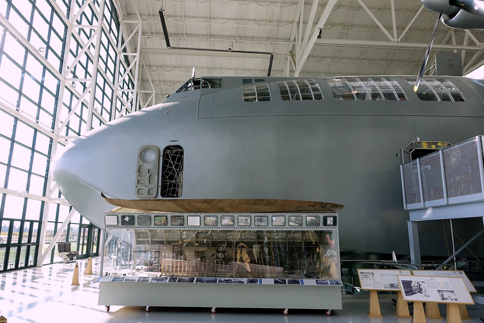 Hughes H-4 Hercules in the museum